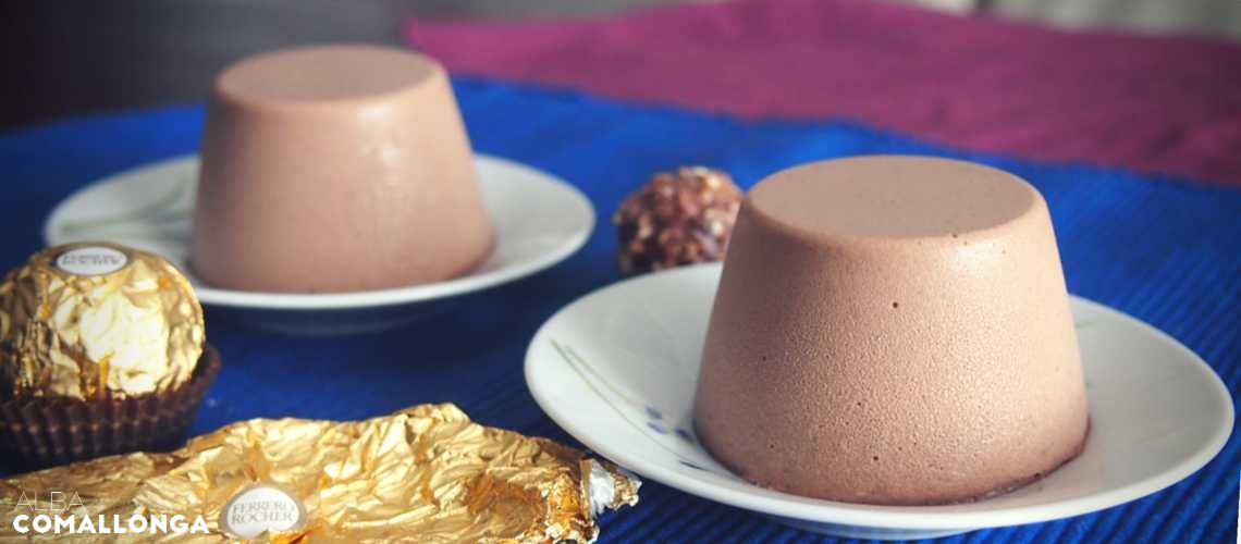 Panna Cotta de Ferrero Rocher