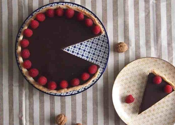 Pastís de xocolata i gerds