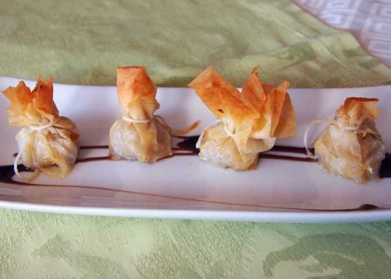 Farcellets de botifarra dolça